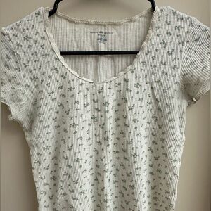 Brandy Melville Floral Shirt